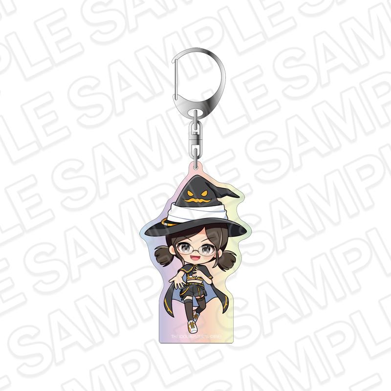 アイドルマスター シンデレラガールズ(偶像大師 灰姑娘女孩) オーロラアクリルキーホルダー 冴島清美 サイバーウィッチ ミニキャラ ver.