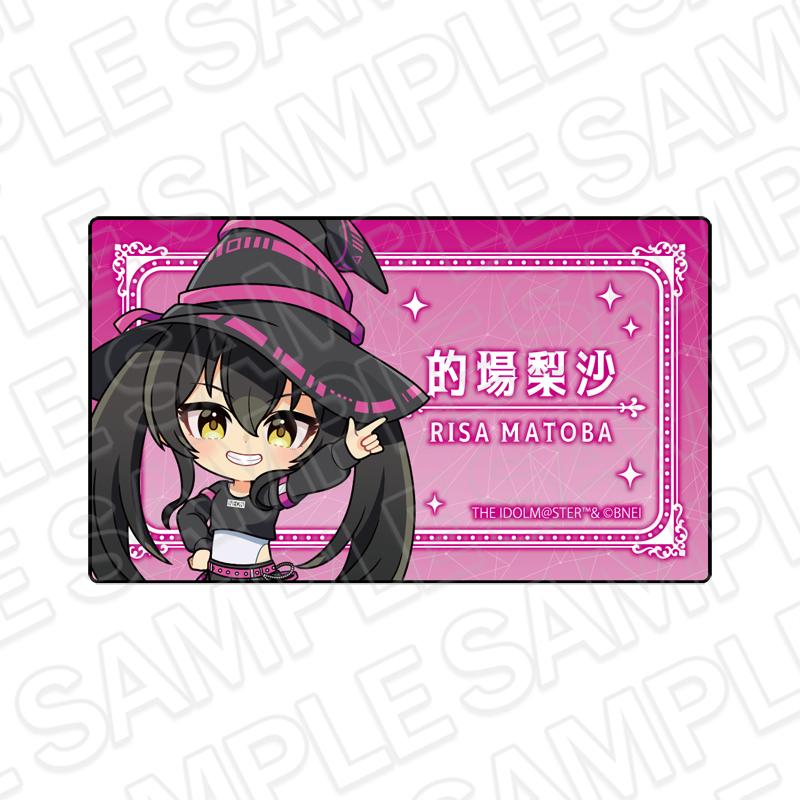 アイドルマスター シンデレラガールズ(偶像大師 灰姑娘女孩) 的場梨沙 賽博女巫 Q版 亞克力姓名徽章