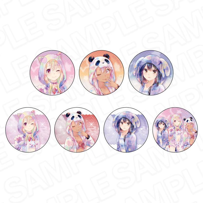 劇場版Fate/kaleid liner プリズマ☆イリヤ Licht名前の無い少女(命運/天之杯:迷失之蝶) PALE TONE series 睡衣ver. 鐳射徽章 (隨機款)