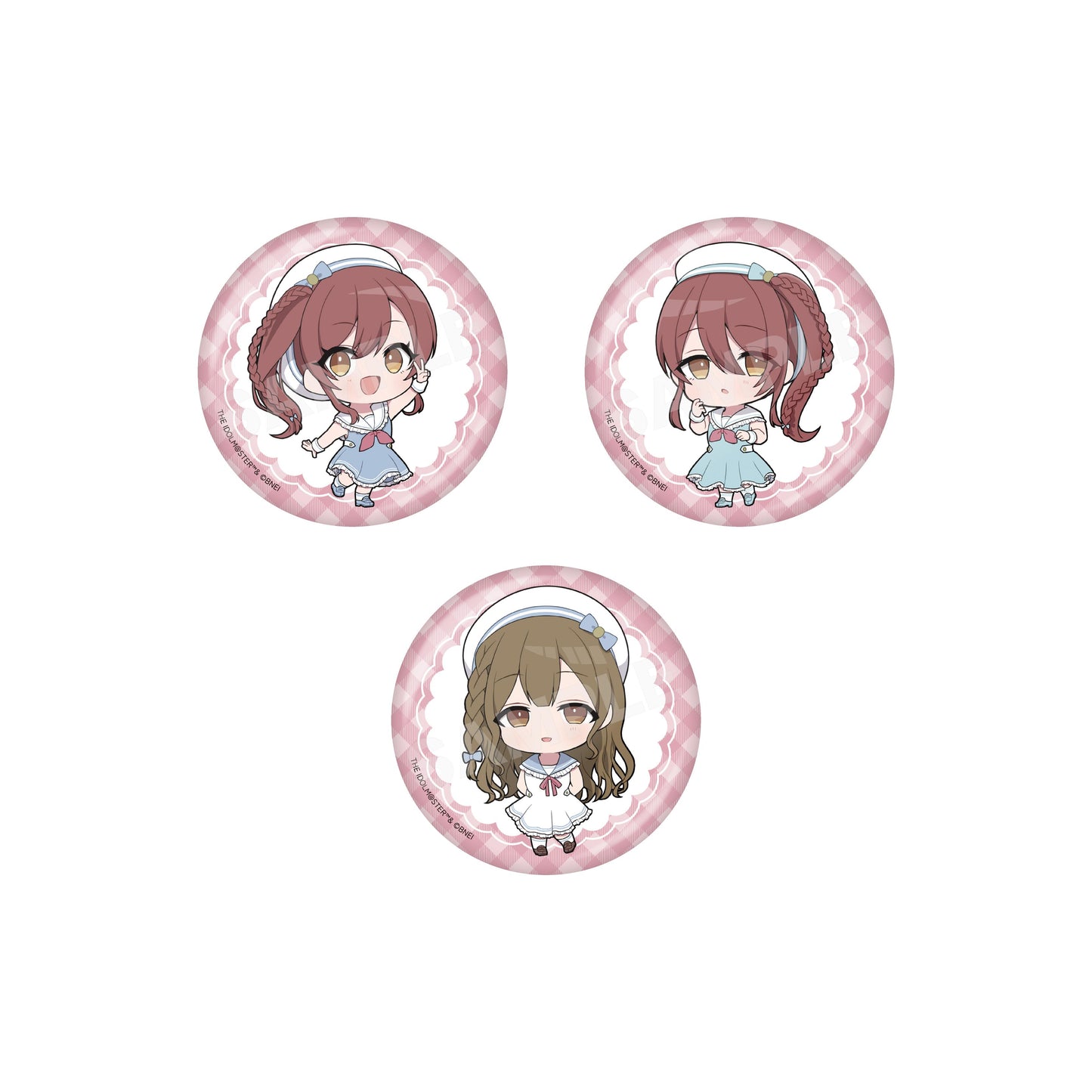 アイドルマスター シャイニーカラーズ(偶像大師 閃耀色彩) パステルマリンルックver. 徽章 /01 BOXB 【コンプリートBOX/10個入り】