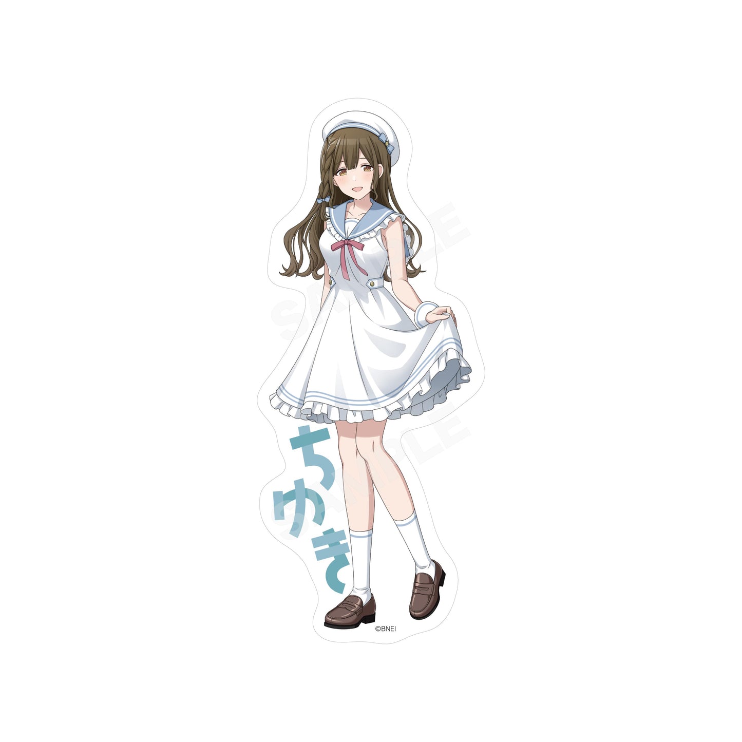 アイドルマスター シャイニーカラーズ(偶像大師 閃耀色彩) パステルマリンルックver. 桑山千雪 貼紙 /03