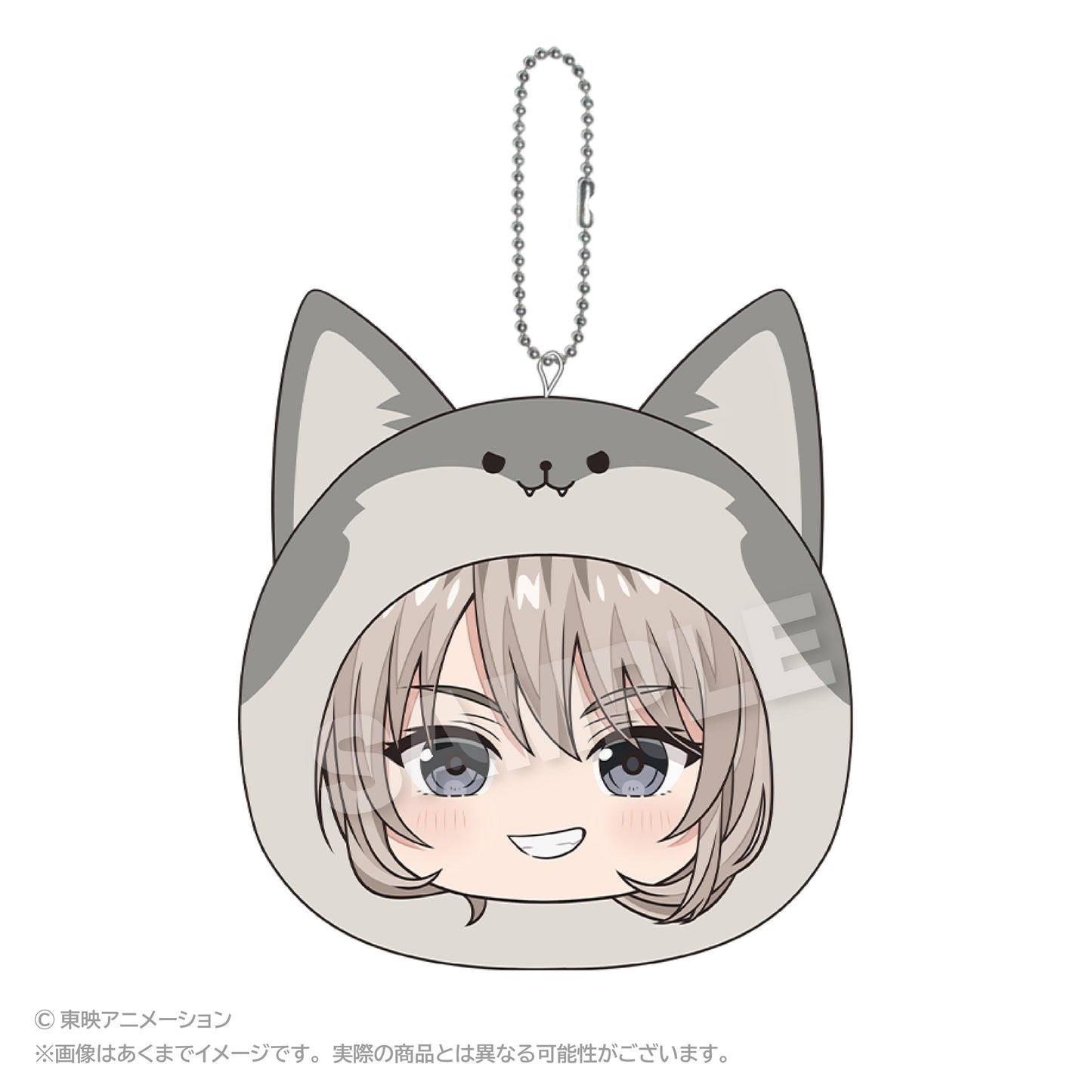 《哭泣少女樂隊》 まるめいつクッションキーホルダー Vol.2 河原木桃香 鑰匙扣