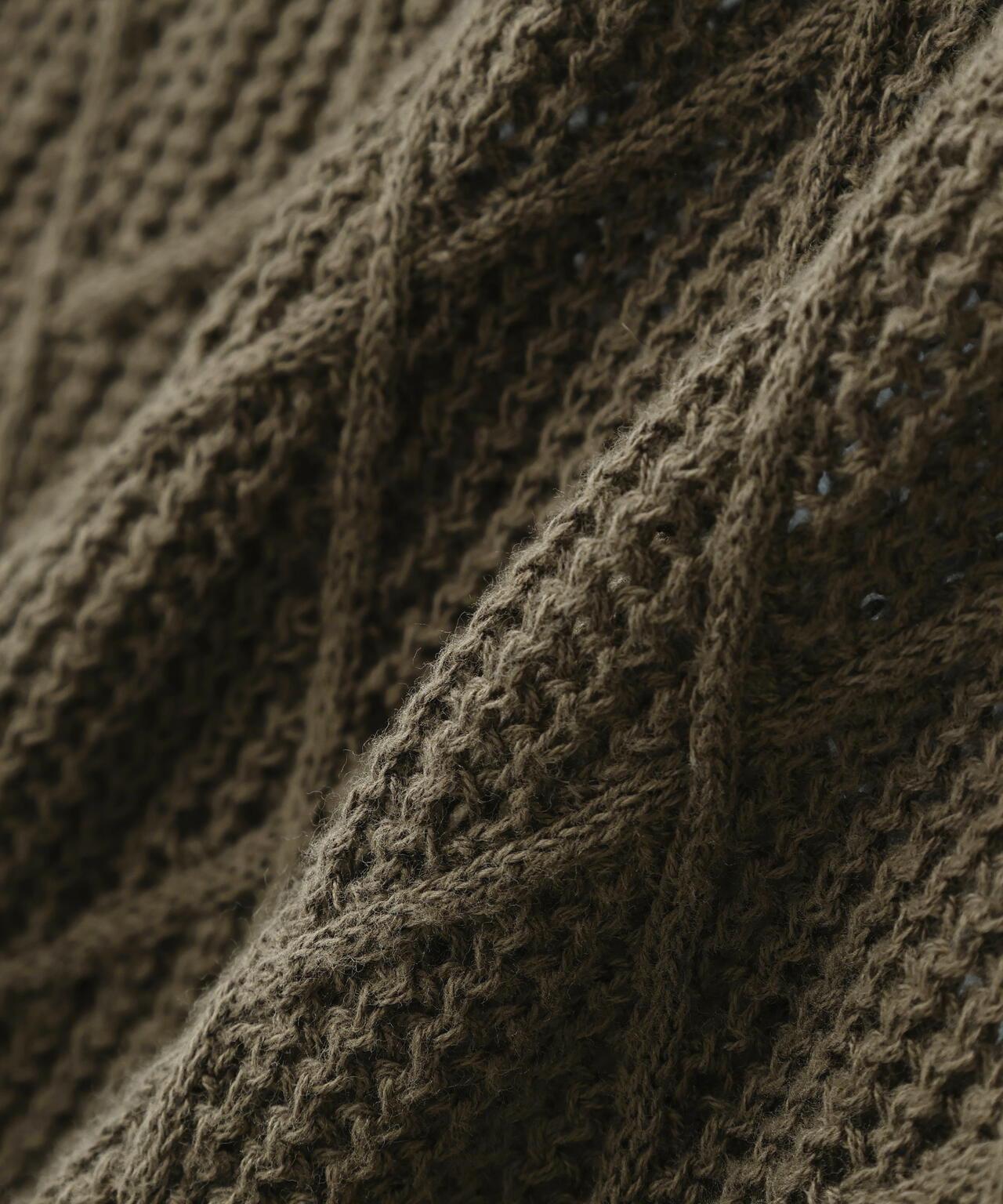 NOT4NERD Distressed Contrast Hand Stitch Knit
