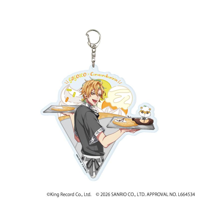 ヒプノシスマイク SANRIO NAKAYOKU EDIT_デカアクリルキーホルダー11/伊弉冉 一二三×コロコロクリリン(コラボイラスト)