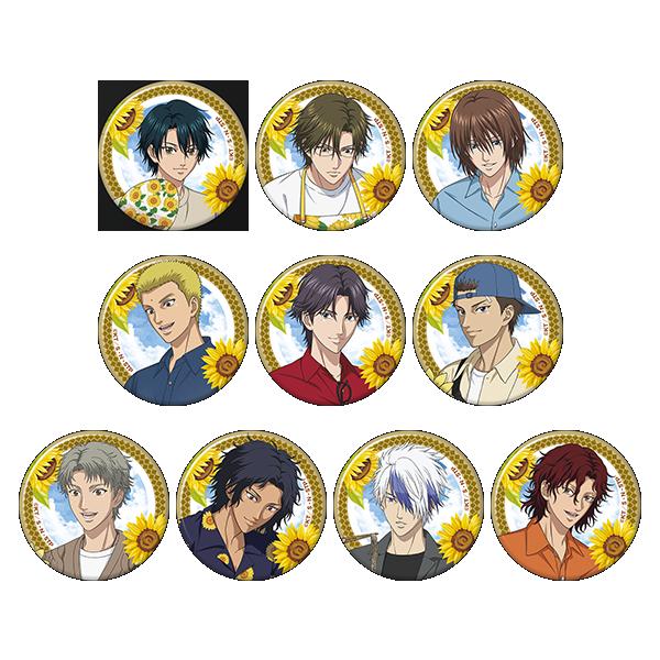 新テニスの王子様_キャラバッジコレクション 【BOX/10個入り】