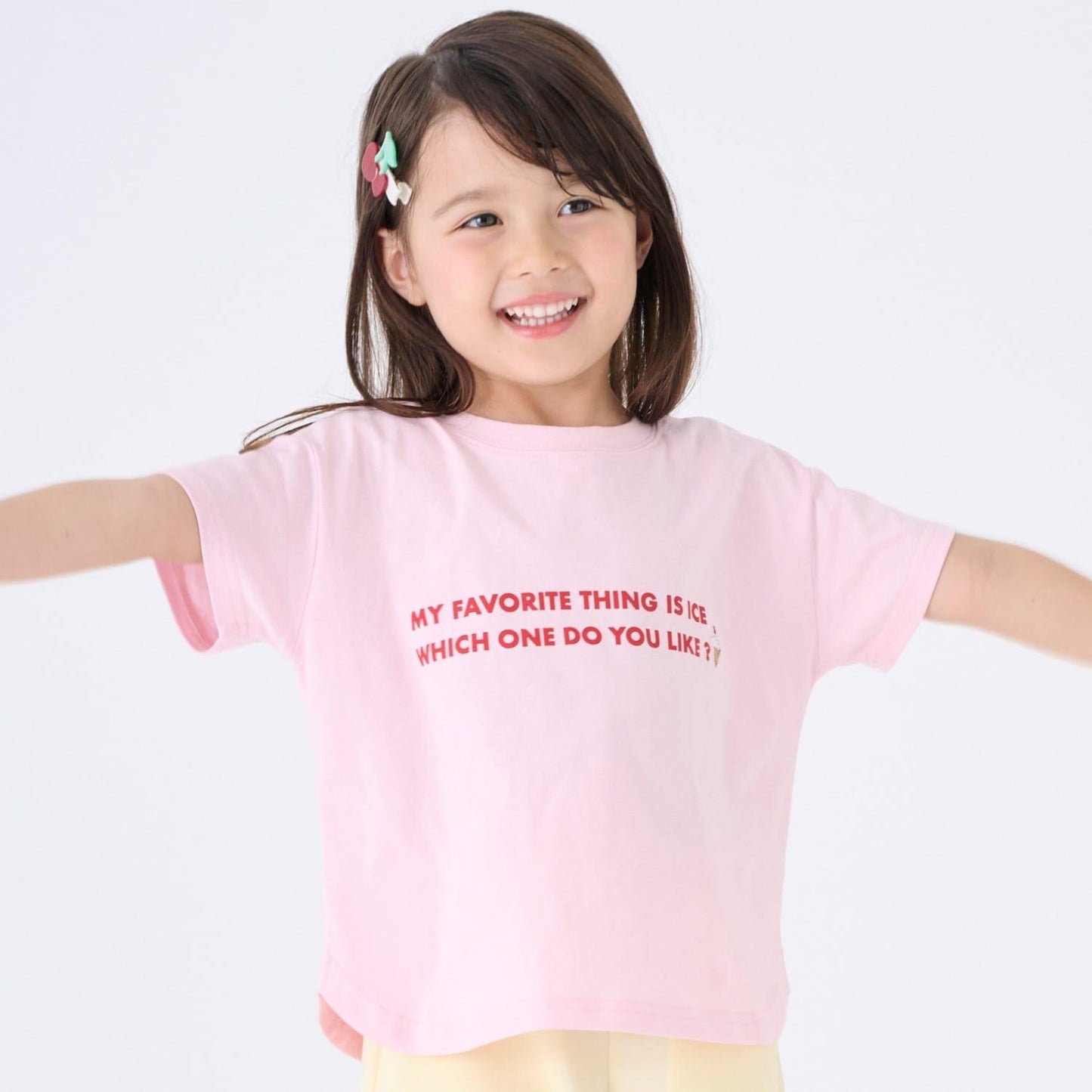 【接触冷感】前後で着れる2WAY半袖Tシャツ