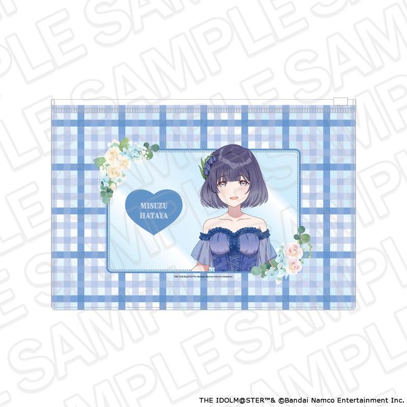 學園アイドルマスター(學園偶像大師) 秦谷美鈴 floral dress ver. 透明收納包