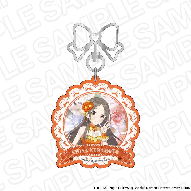 學園アイドルマスター(學園偶像大師) 倉本千奈 floral dress ver. 亞克力鑰匙扣