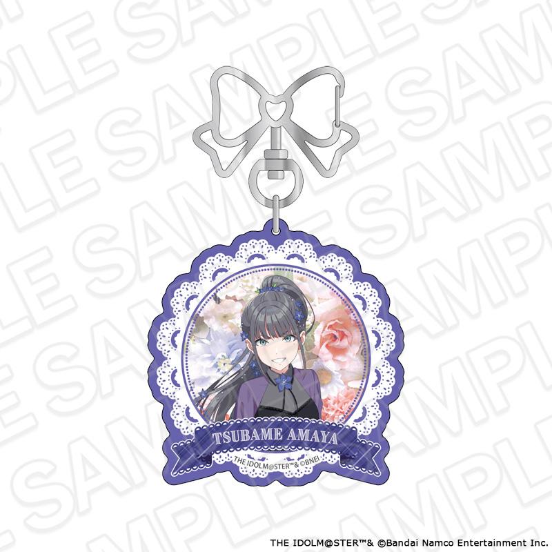 學園アイドルマスター_アクリルキーホルダー 雨夜 燕 floral dress ver.