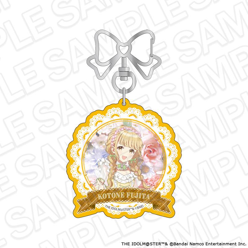 學園アイドルマスター(學園偶像大師) 藤田ことね floral dress ver. 亞克力鑰匙扣