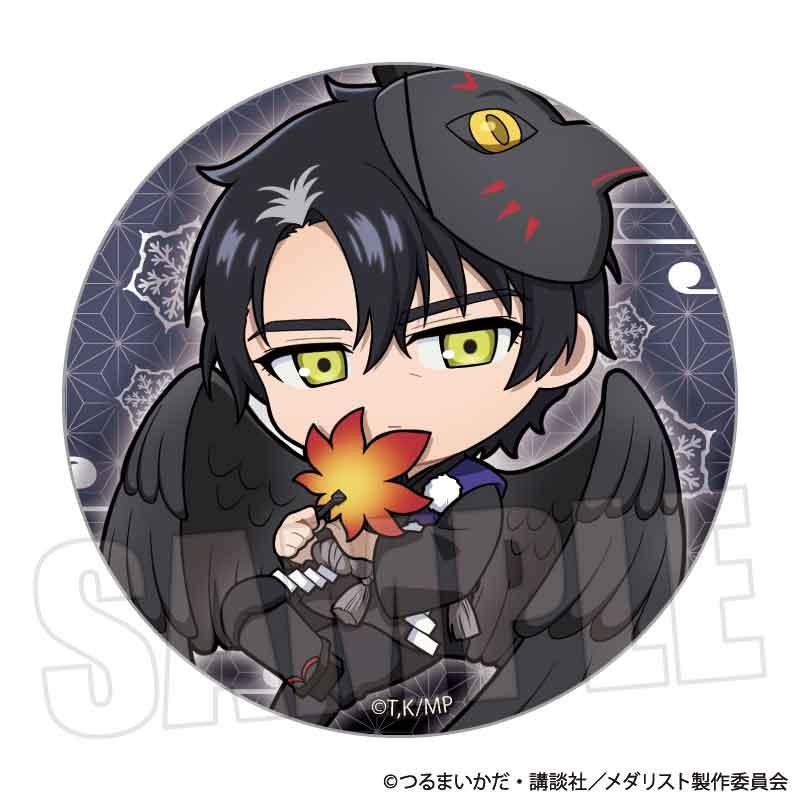 メダリスト 缶バッジ 夜鷹純 百鬼夜行ver.