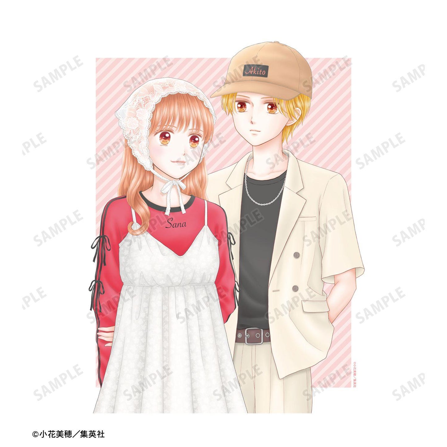 こどものおもちゃ(玩偶遊戲) 小花美穂老師繪製 倉田紗南&羽山秋人 令和時尚ver. F3號畫布板