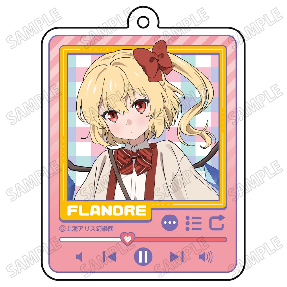 東方Project 描き下ろしアクリルキーホルダー【制服ver.】(4)フランドール・スカーレット