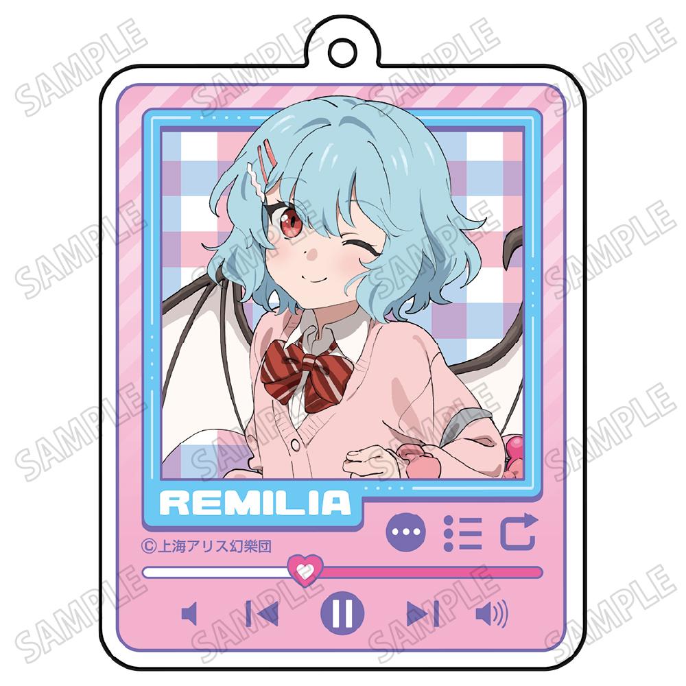 東方Project 描き下ろしアクリルキーホルダー【制服ver.】(3) レミリア・スカーレット