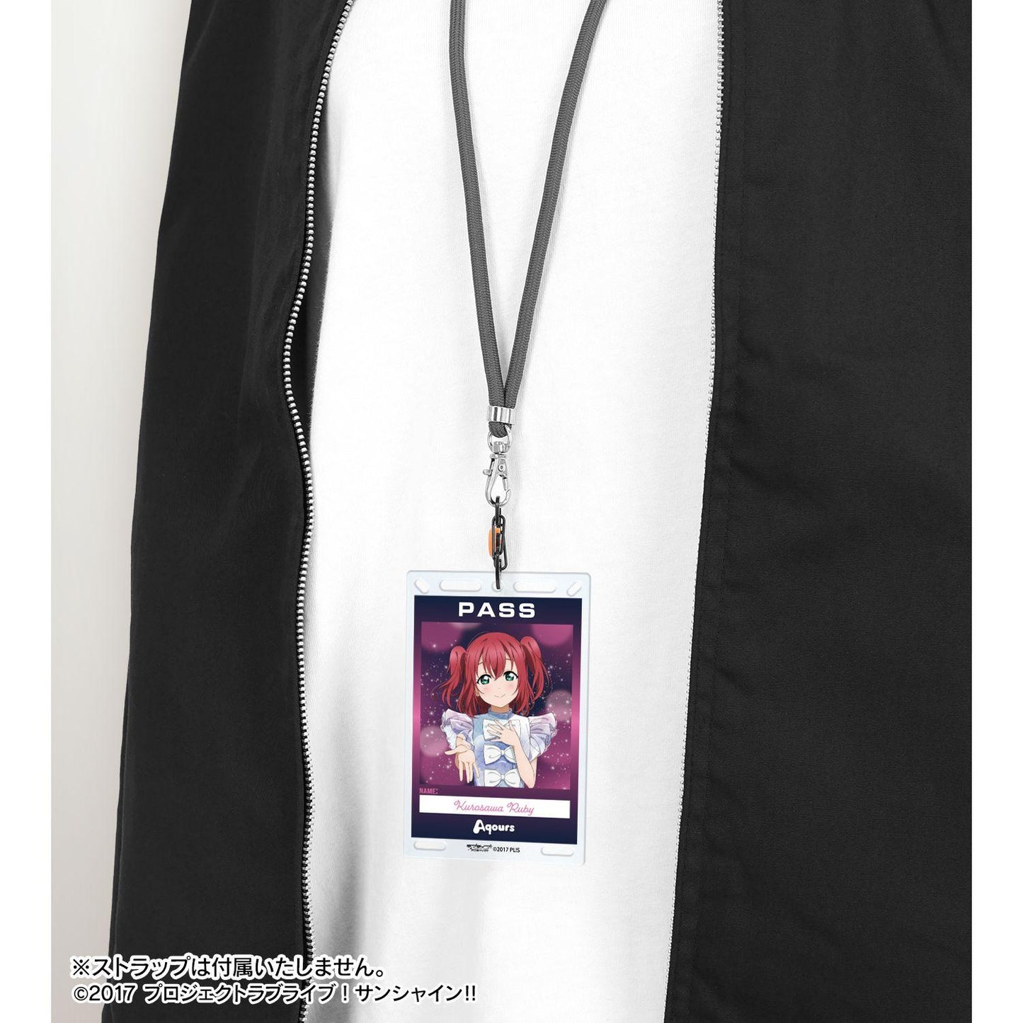 ラブライブ!サンシャイン!!(LoveLive! Sunshine!!) 描き下ろし 黒澤ルビィ 3rdソロコンサートver. 卡扣式卡片型亞克力鑰匙扣