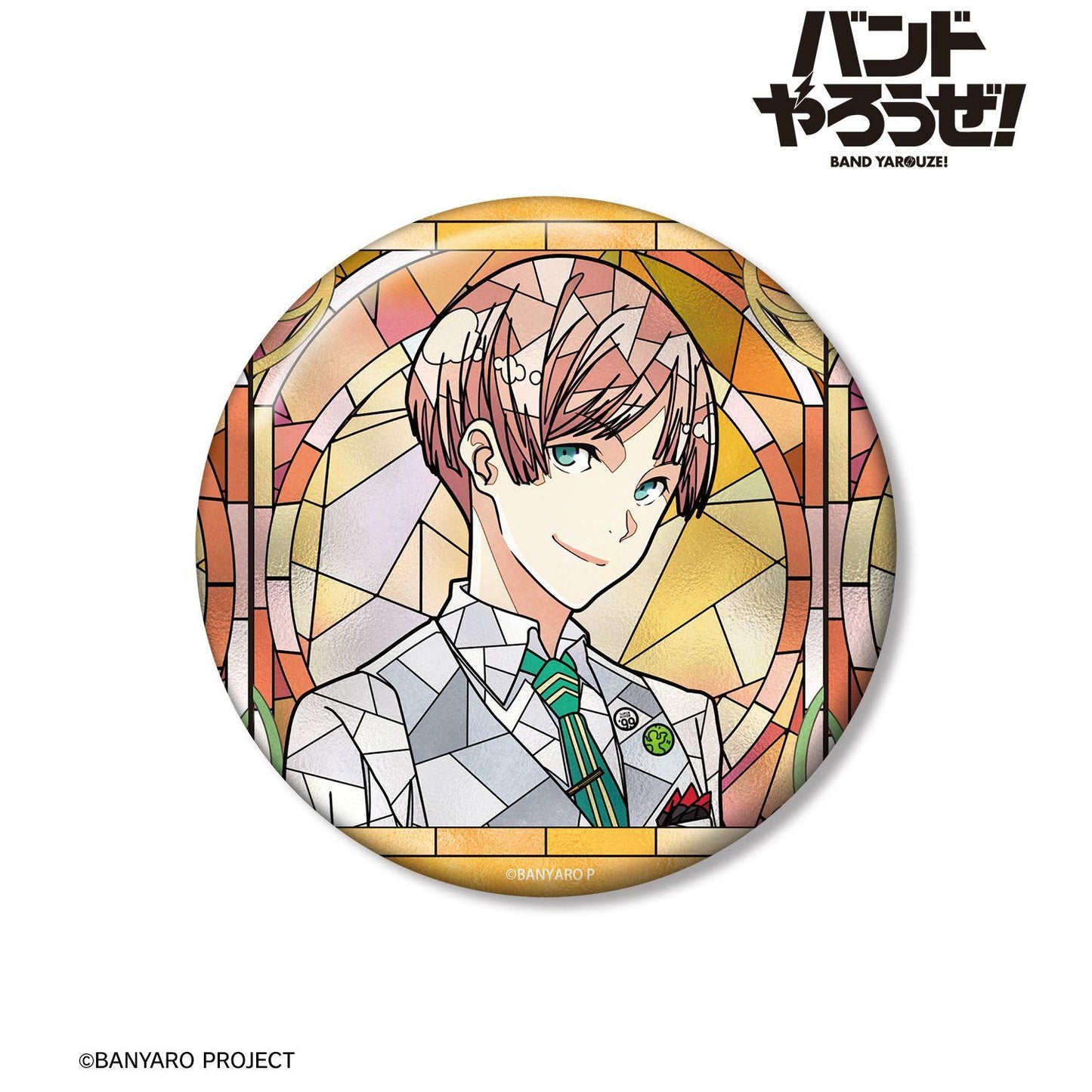 バンドやろうぜ!(搖滾吧!) 佐伯翼 Aure Glass 100mm徽章