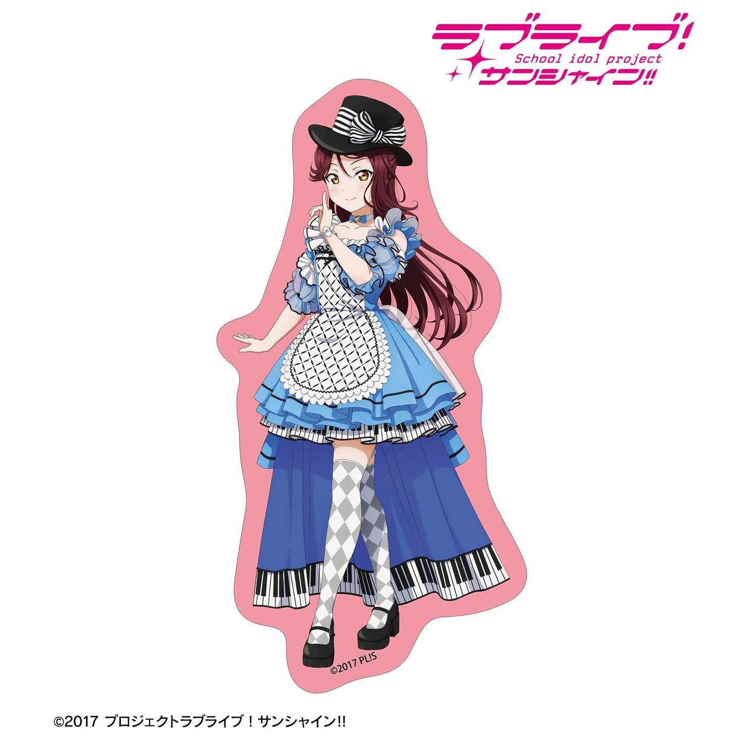 ラブライブ!サンシャイン!!(LoveLive!Sunshine!!) 描き下ろし 桜內梨子 3rdソロコンサートver. 異形貼紙
