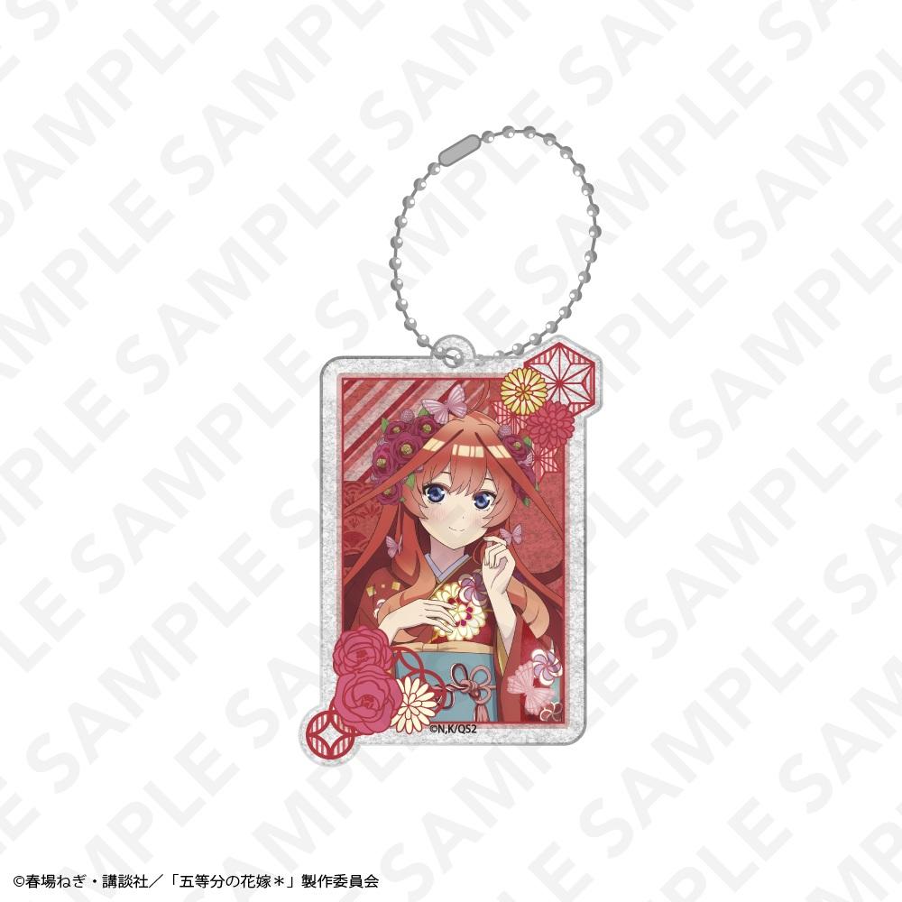 五等分の花嫁(五等分的新娘) 閃粉亞克力掛件 中野五月