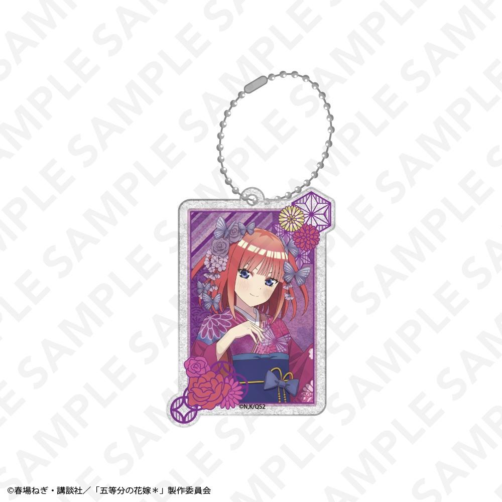 五等分の花嫁(五等分的新娘) 閃粉亞克力掛件 中野二乃