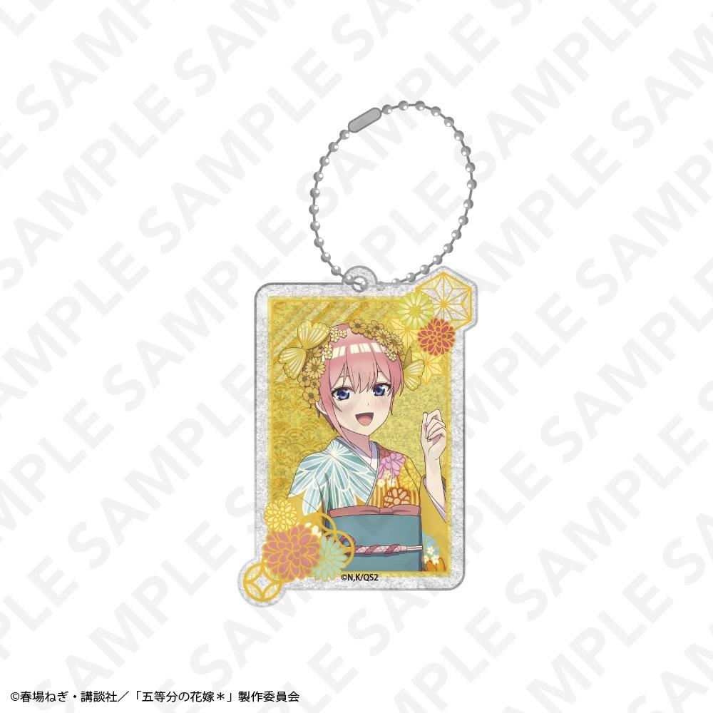 五等分の花嫁(五等分的新娘) 閃粉亞克力掛件 中野一花