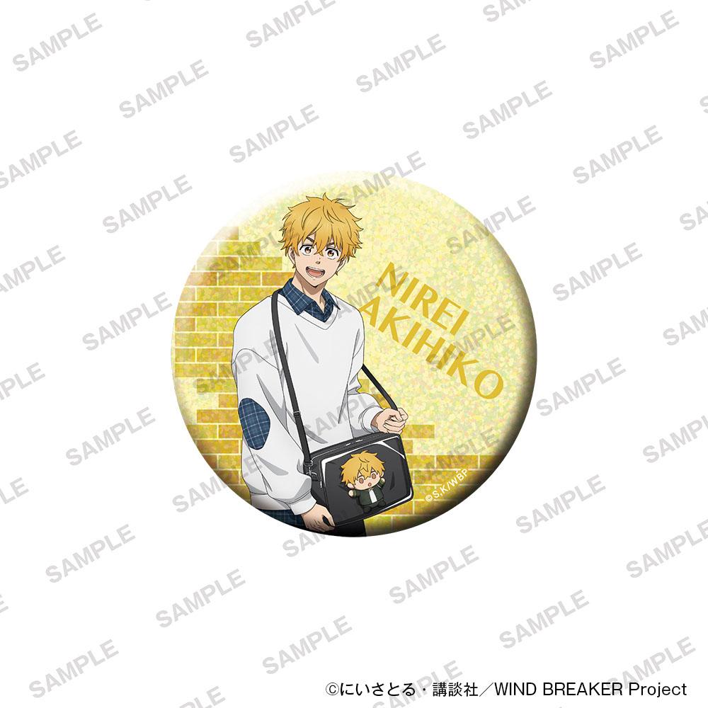 防風少年(WIND BREAKER) BIG鐳射徽章 和玩偶一起ver. 楡井秋彥