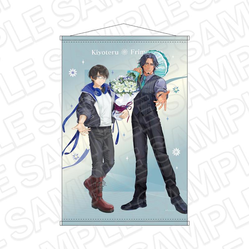 AHSキャラクターズ B2掛畫 氷山キヨテル&フリモメン flower ver.