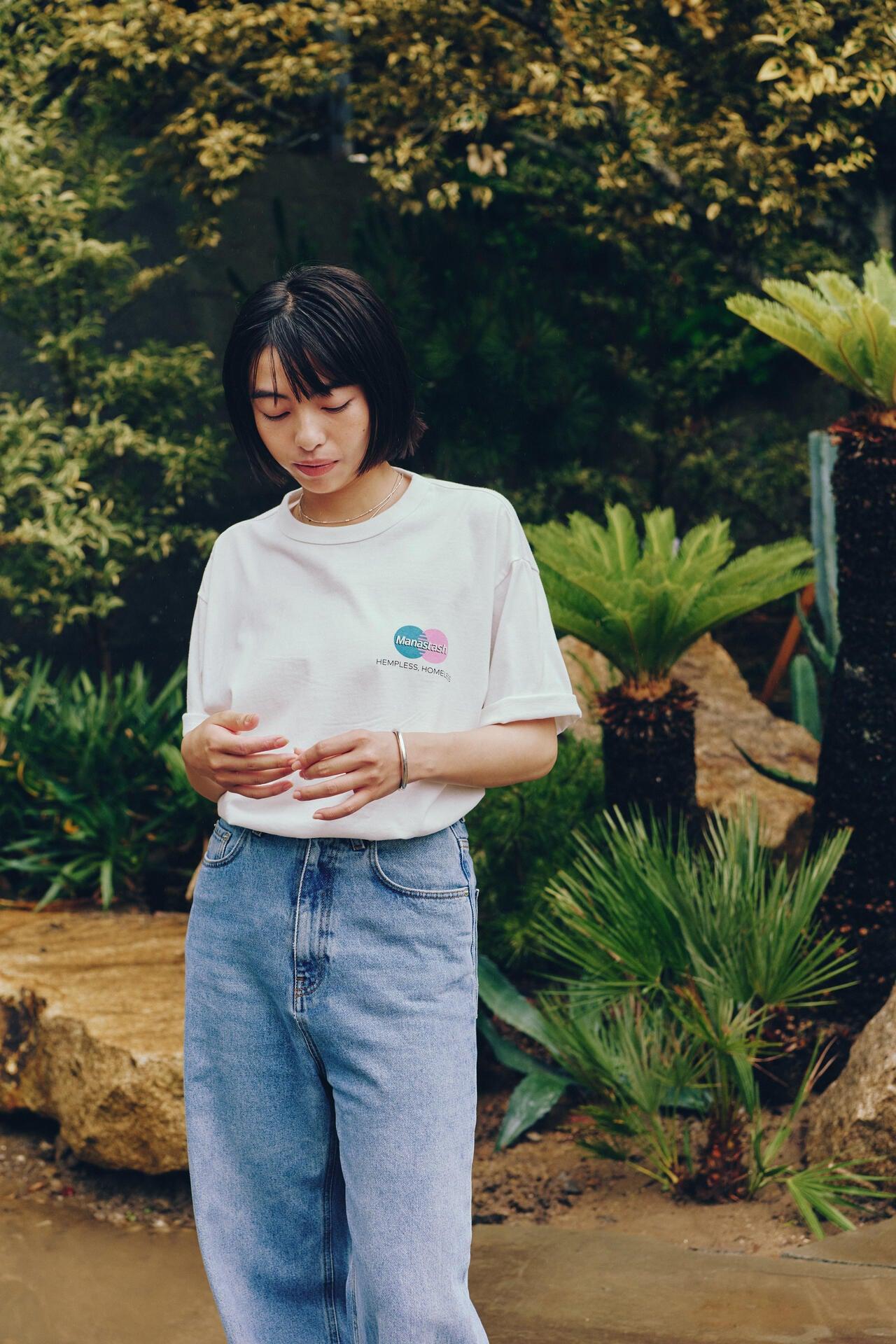 MANASTASH/マナスタッシュ/TWO CIRCLE TEE 【EC限定商品】