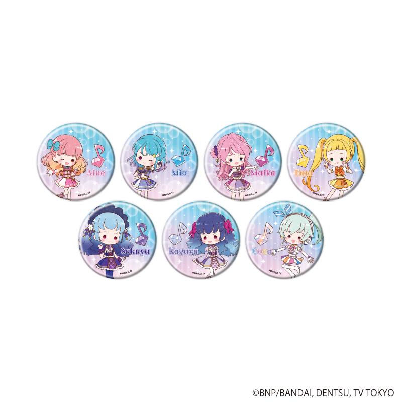 アイカツフレンズ! 缶バッジ06/コンプリートセット(全7種)(グラフアートイラスト) 徽章套裝