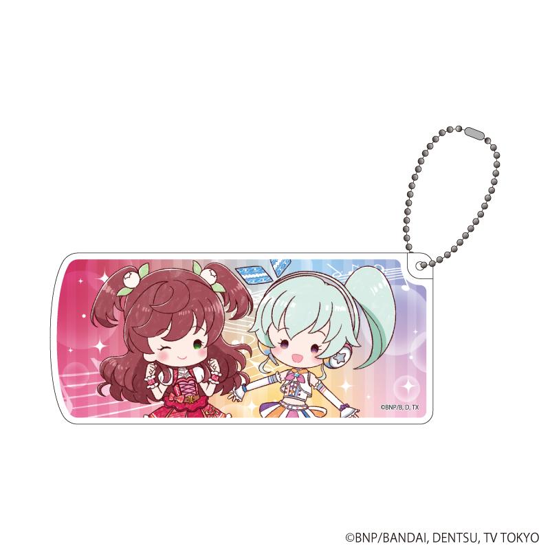 アイカツフレンズ!(偶像活動Friends!) 滑蓋收納盒13/わかば&ココ(グラフアートイラスト)