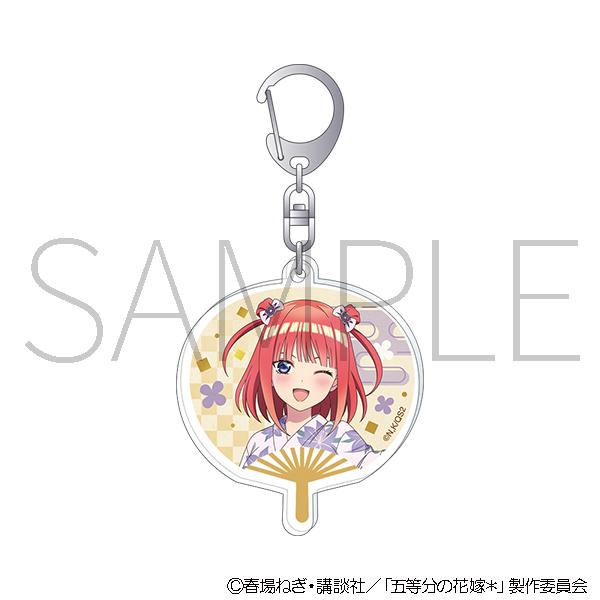 五等分的新娘 アクリルキーホルダー 中野二乃 亞克力鑰匙扣