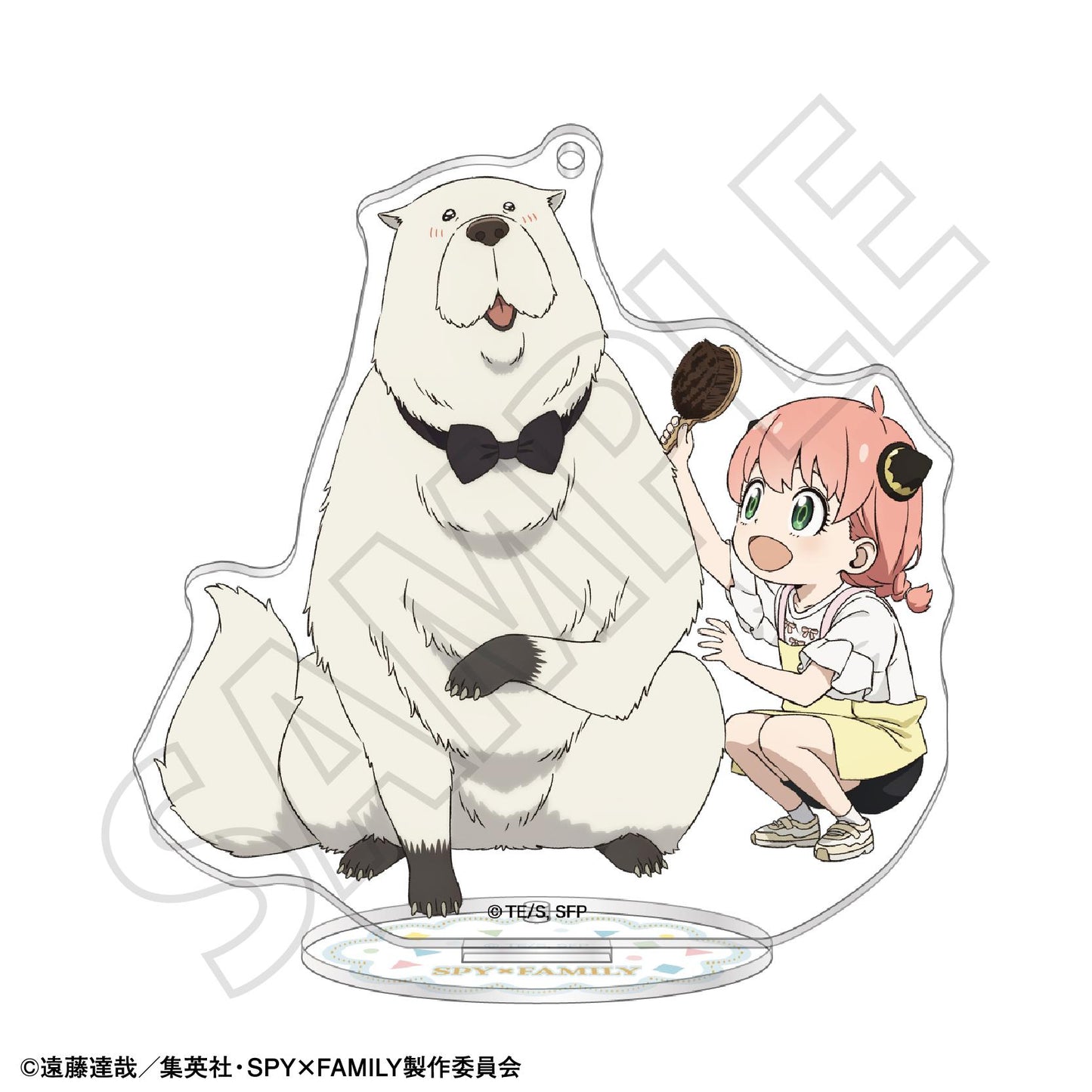 SPY×FAMILY(間諜過家家) 阿尼亞·福傑&邦德·福傑(美容師) 亞克力立牌鑰匙扣
