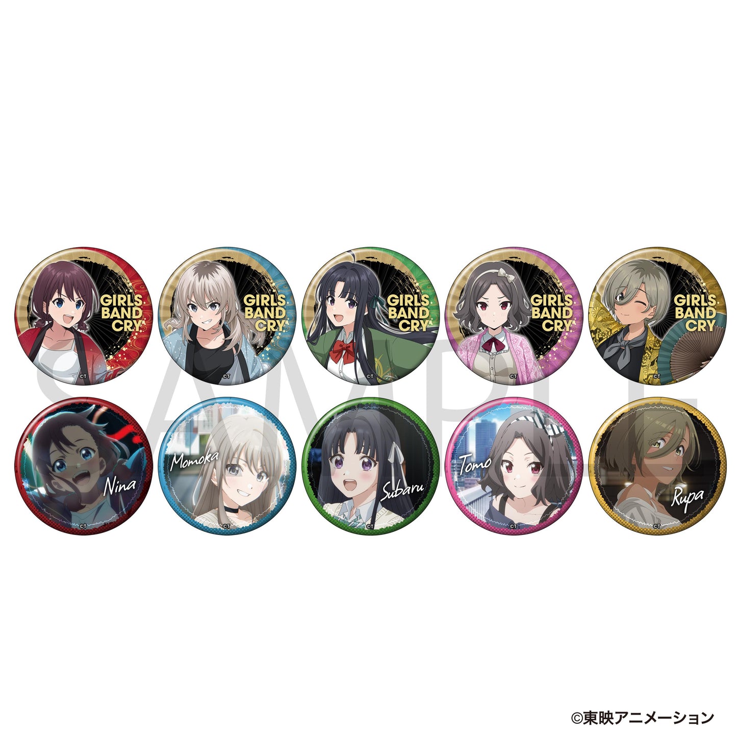 《哭泣少女樂隊》 角色徽章收藏 秋日祭典 【BOX/10個裝】