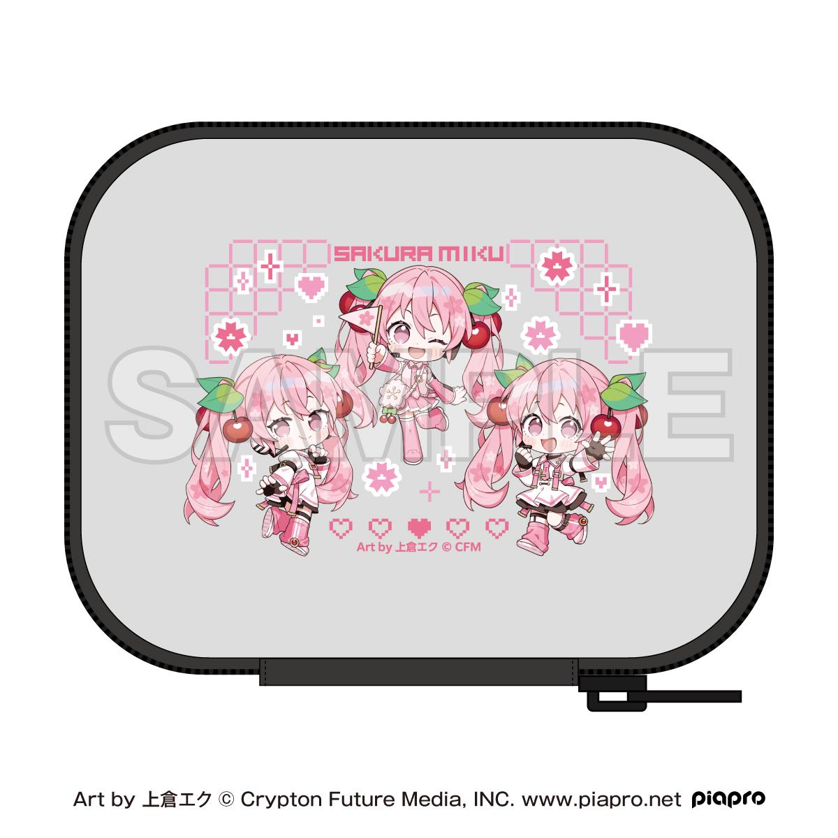 桜ミク×Shibuya Sakura Stage 數碼收納包
