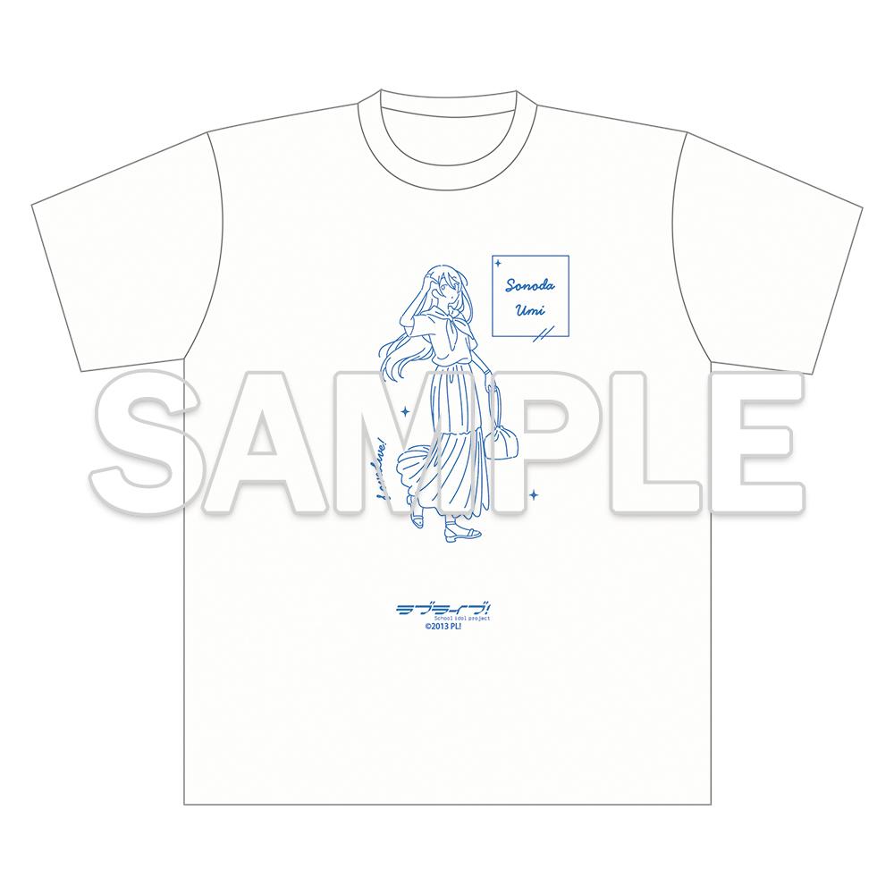 ラブライブ!(LoveLive!) お散歩は季節をまとって。系列 園田海未 寬鬆T恤