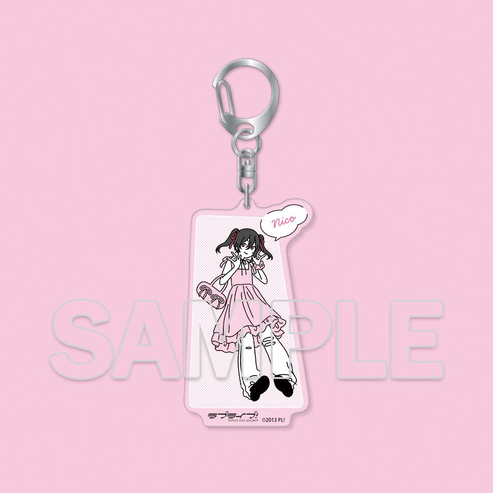 ラブライブ!(LoveLive!) お散歩は季節をまとって。系列 矢澤にこ 亞克力鑰匙扣