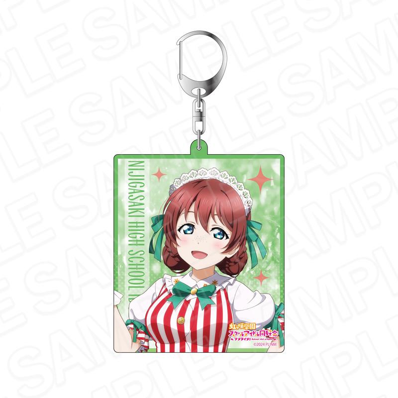 ラブライブ!虹ヶ咲學園スクールアイドル同好會(LoveLive!虹咲學園學園偶像同好會) 艾瑪·維爾德 4th演唱會Solo服裝ver. 亞克力鑰匙扣