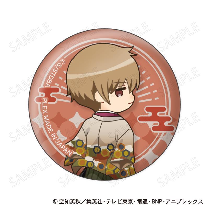 銀魂(銀魂) 和裝×振り向き デフォルメ Ver. 徽章收藏 【BOX/12個裝】