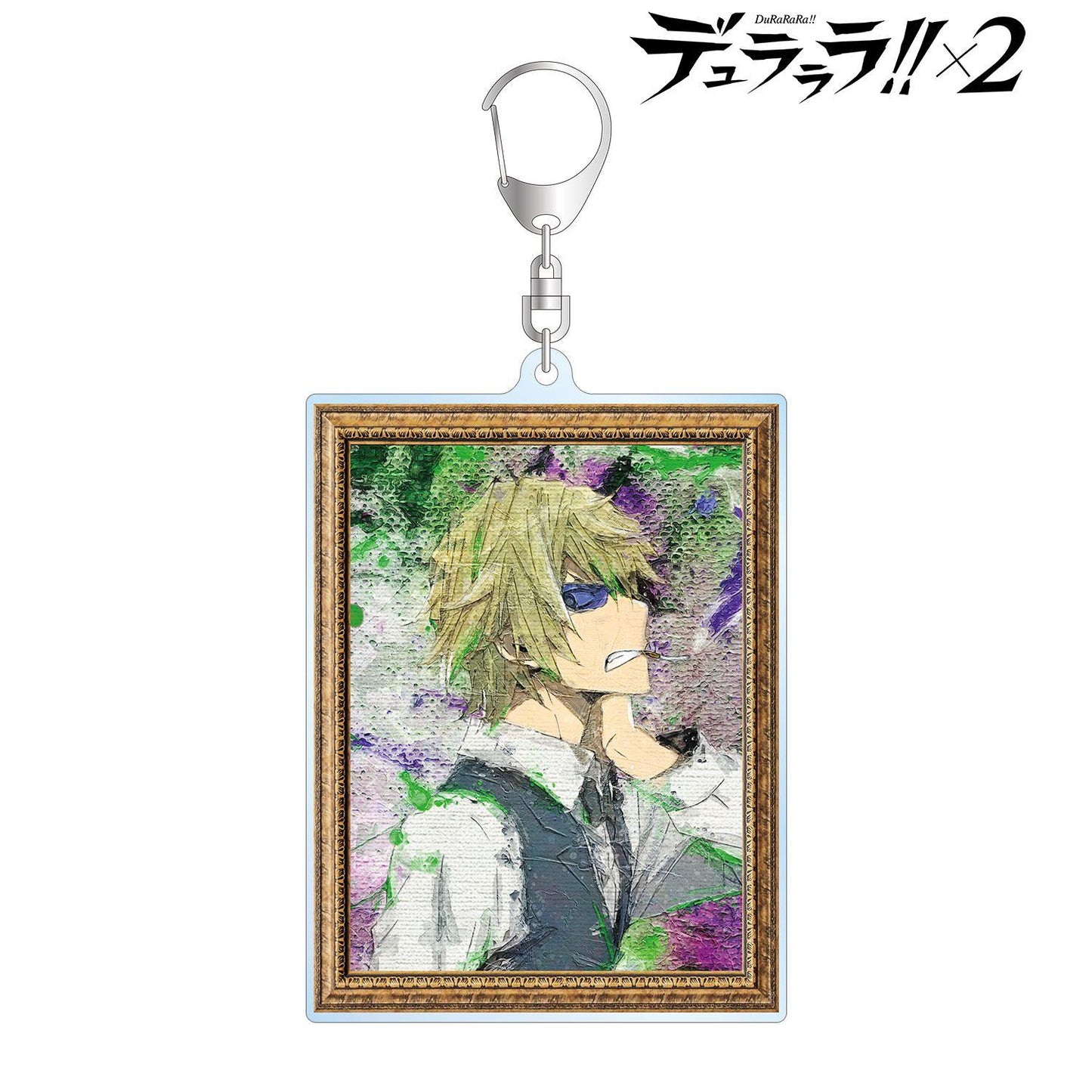 無頭騎士異聞錄×2 平和島靜雄 grunge CANVAS BIG亞克力鑰匙扣 ver.D