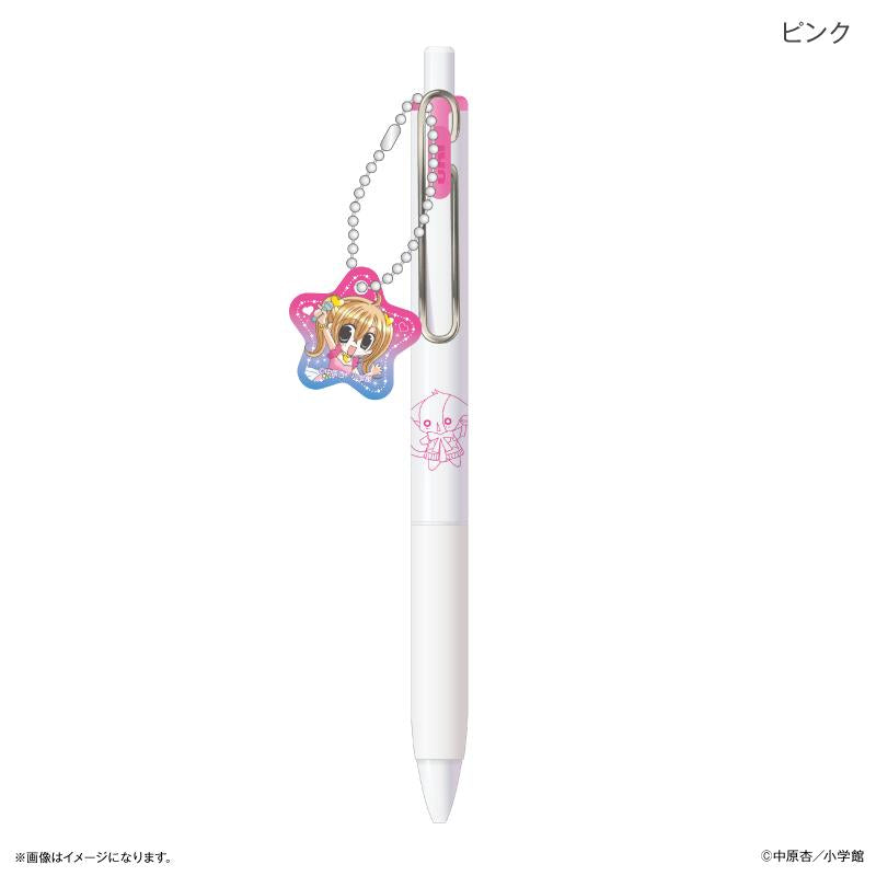 きらりん☆レボリューション(偶像宣言) 附掛件Uni-BallOne粉色圓珠筆