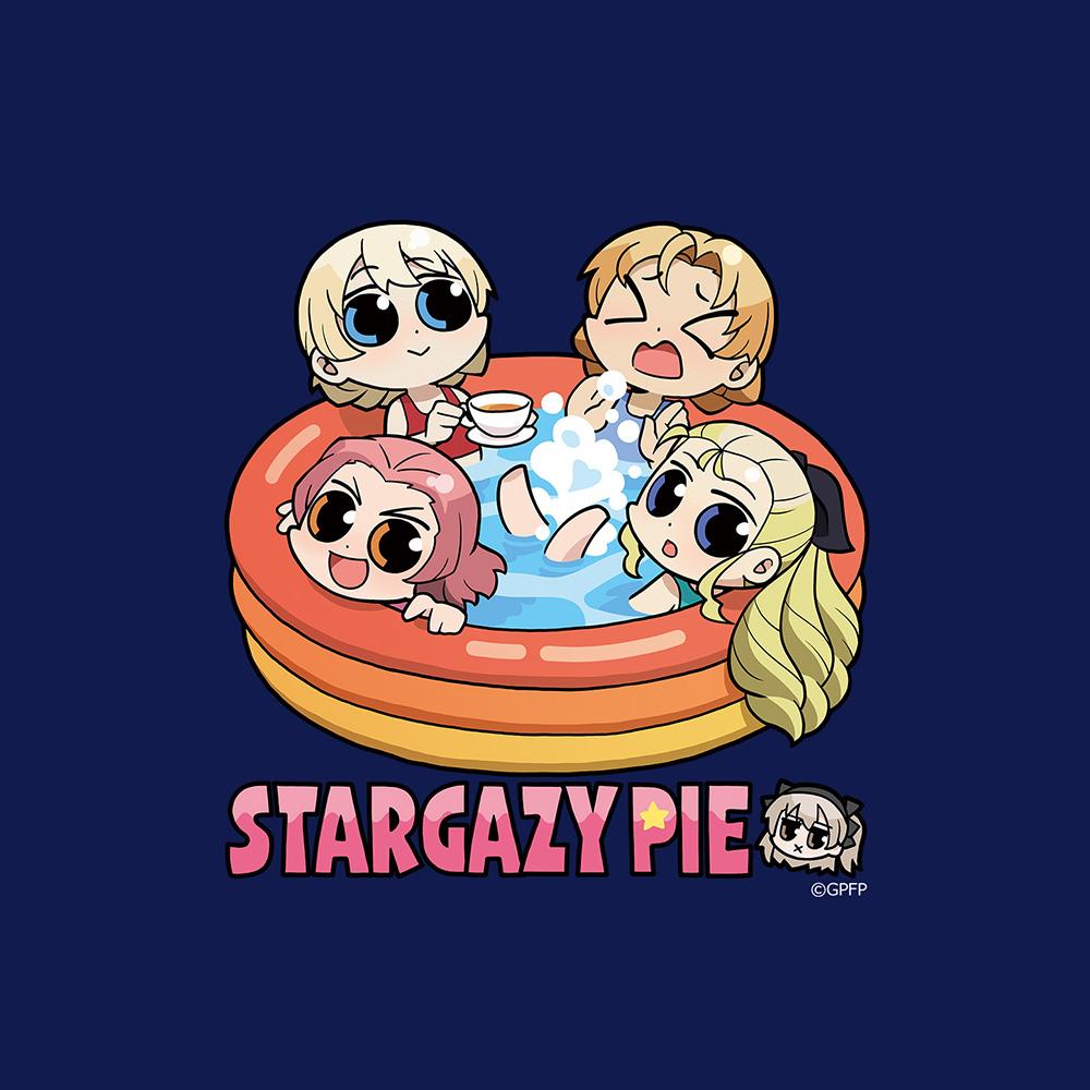 ガールズ&パンツァー 最終章(少女與戰車 最終章) 聖葛羅莉安娜女子學院 STARGAZY PIE T恤 M碼