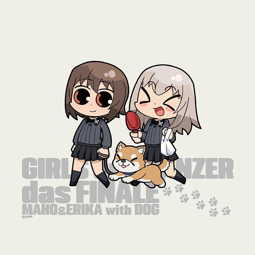 ガールズ&パンツァー 最終章(少女與戰車 最終章) 西住まほ&逸見エリカ 散步系列 托特包