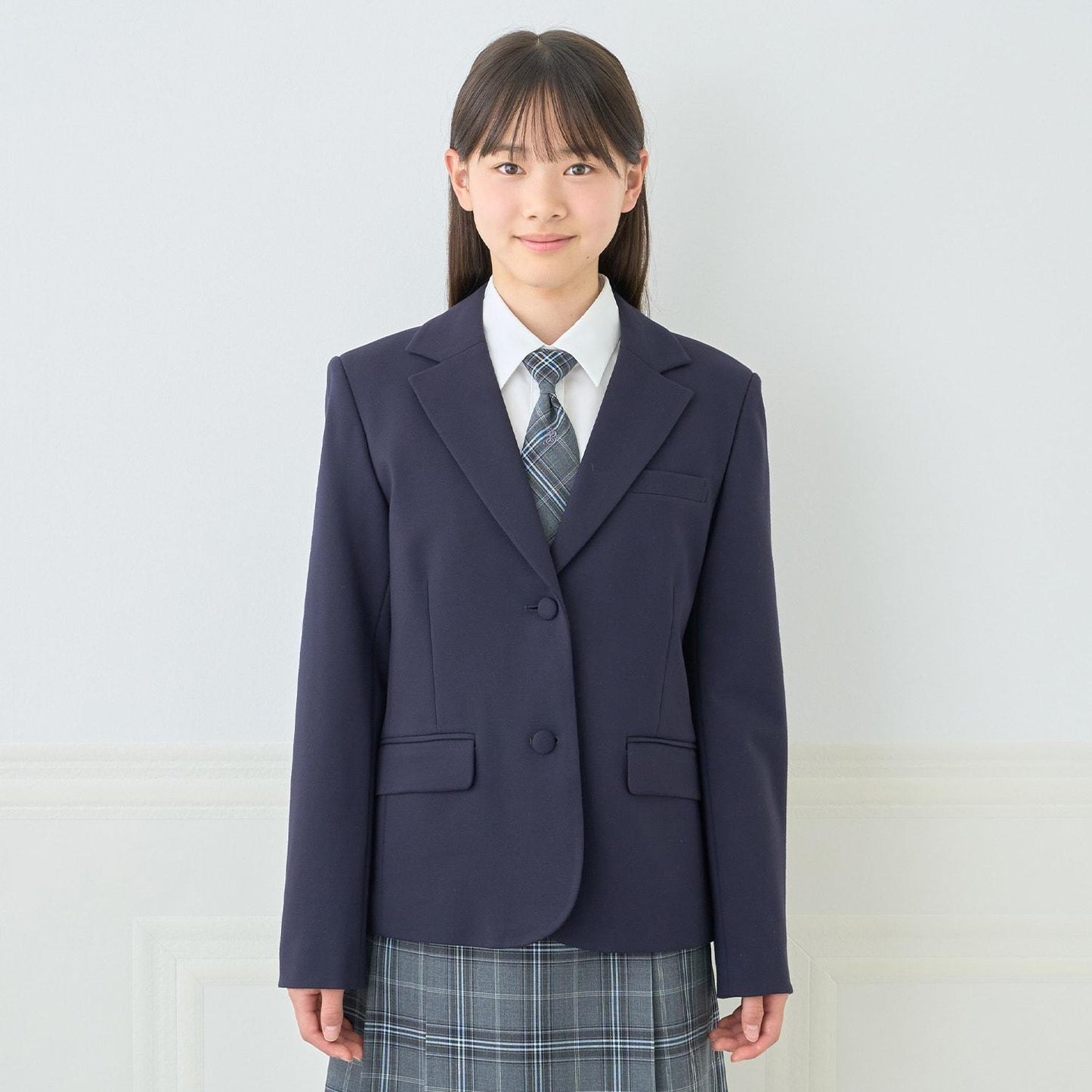 【商品】【畢業服】羊毛雙扣西裝外套