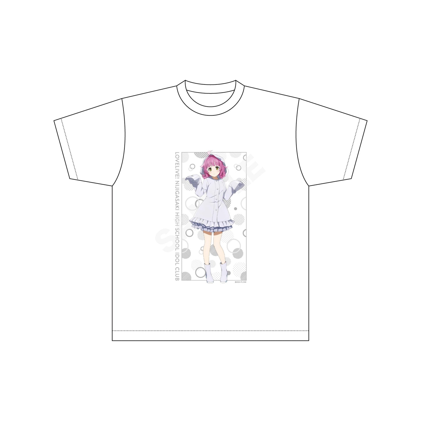 ラブライブ!虹ヶ咲學園スクールアイドル同好會(LoveLive!虹咲學園學園偶像同好會) 雨衣ver. 天王寺璃奈 T恤 J款
