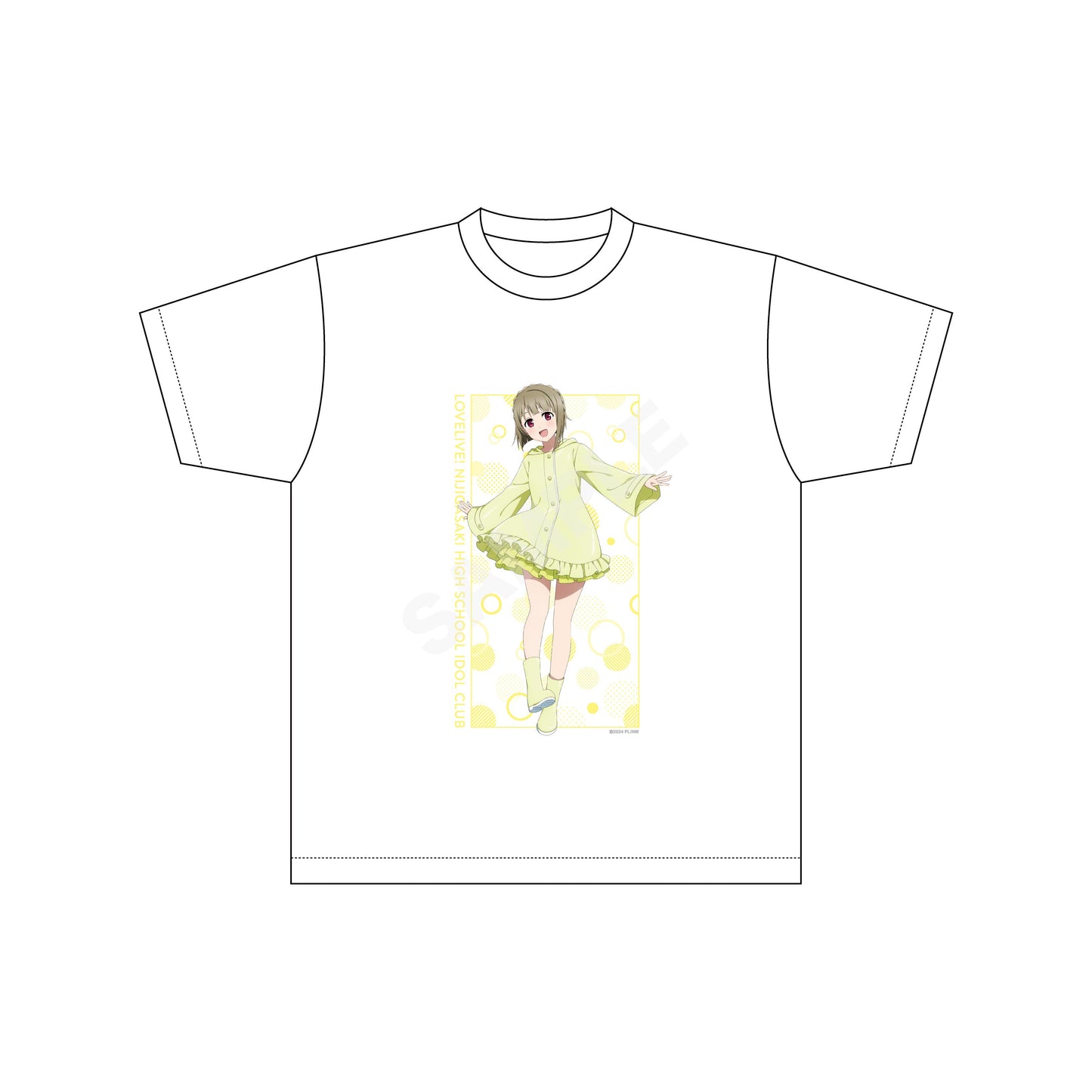 ラブライブ!虹ヶ咲學園スクールアイドル同好會(LoveLive!虹咲學園學園偶像同好會) 雨衣ver. 中須かすみ T恤 C款