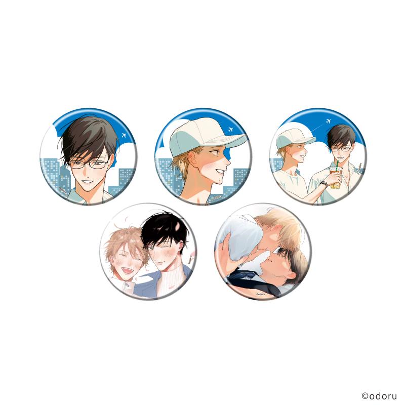 春のデジャヴに踴れ 徽章01/全套(全5種)(官方&新繪插畫) 全套/5個裝
