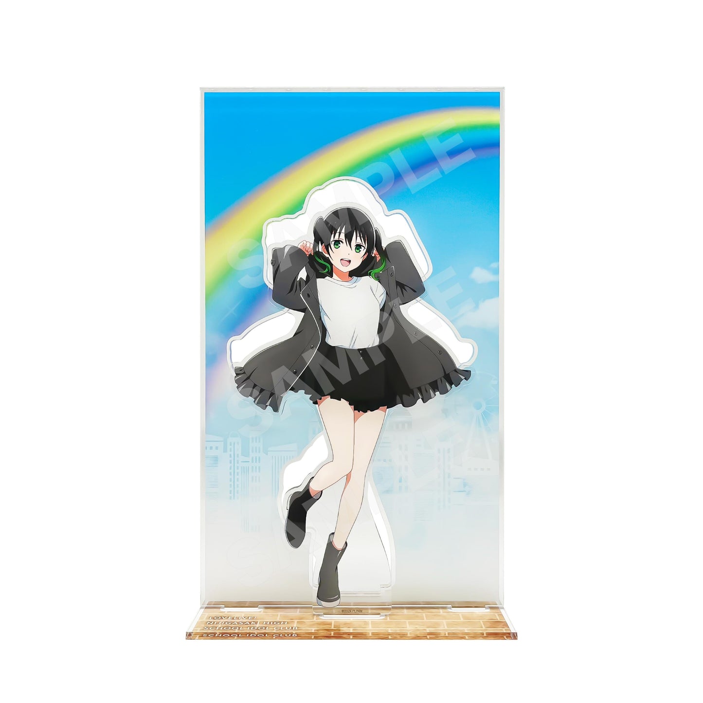 ラブライブ!虹ヶ咲學園スクールアイドル同好會(LoveLive!虹咲學園學園偶像同好會) 雨衣ver. 背景亞克力立牌 /A 高咲侑