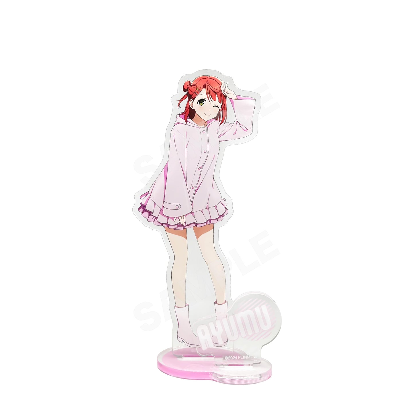 ラブライブ!虹ヶ咲學園スクールアイドル同好會(LoveLive!虹咲學園學園偶像同好會) 雨衣ver. 上原步夢 亞克力立牌 /B