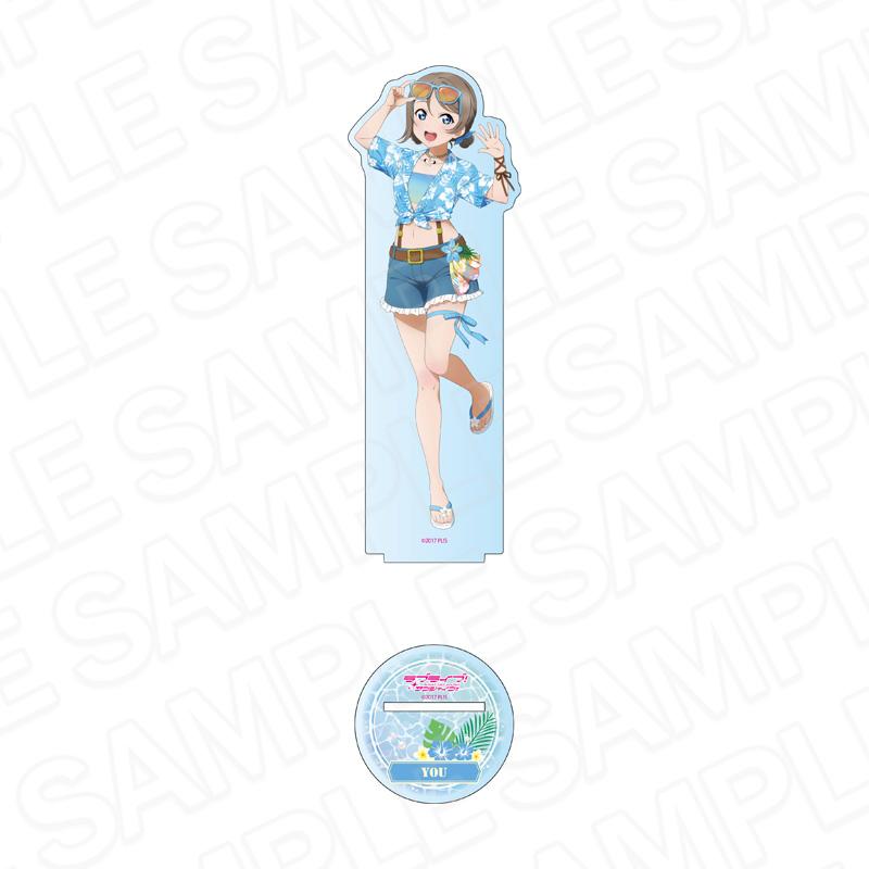 ラブライブ!サンシャイン!!(LoveLive!Sunshine!!) 渡辺曜 阿羅哈服裝 大亞克力立牌