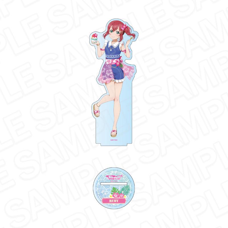 ラブライブ!サンシャイン!!(LoveLive!Sunshine!!) 黑澤露比 亞克力立牌 阿羅哈服裝 ver.