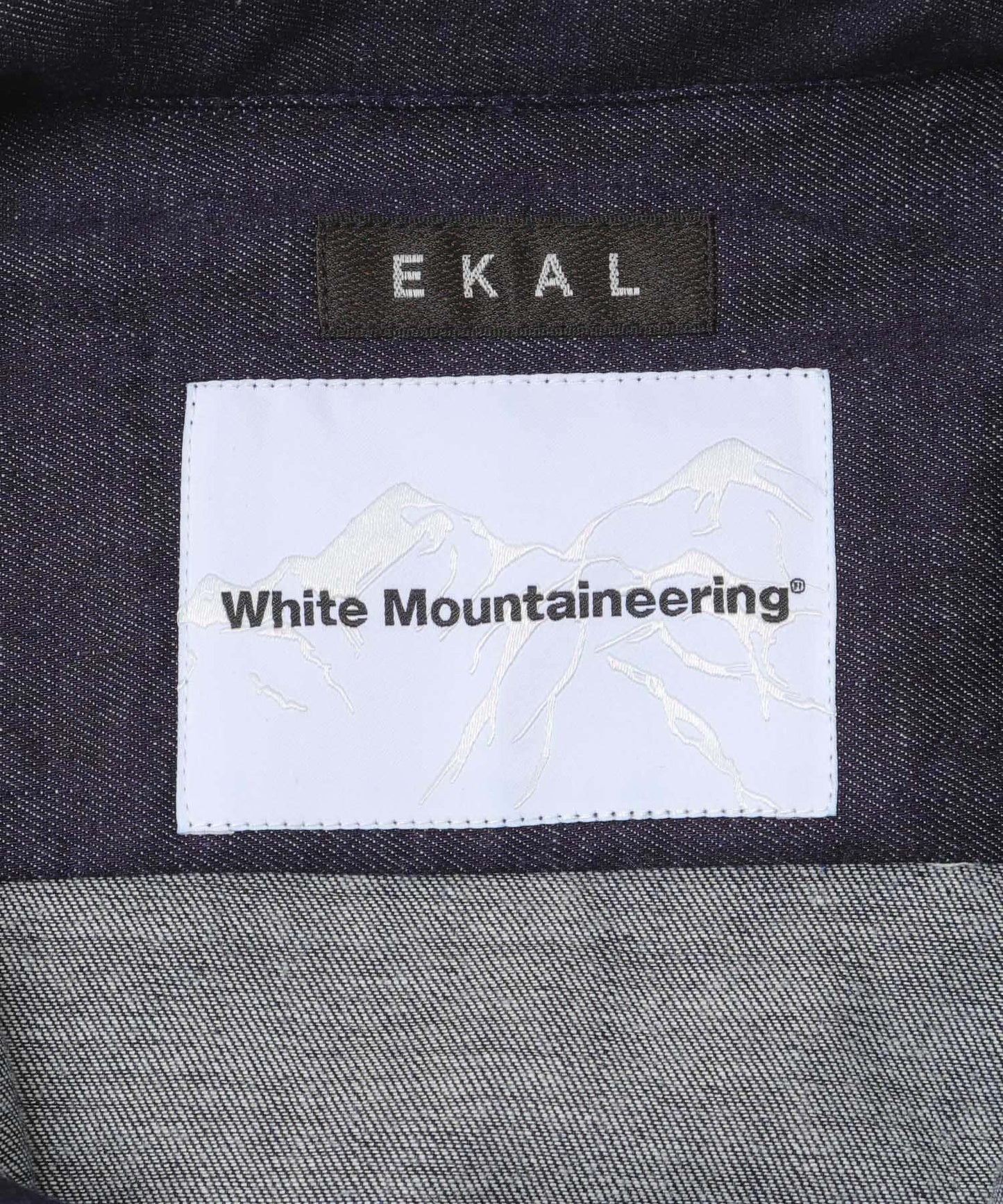 White Mountaineering×EKAL MID GUSSET SLEEVE EYELET POCKET SHIRTS 聯名襯衫
